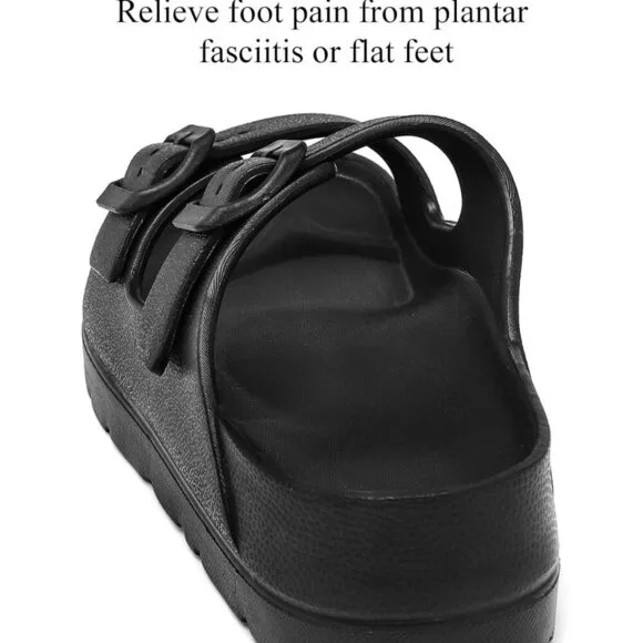 Womens Platform Sandals Beach Sandal Slides Woman - Picture 4 of 6